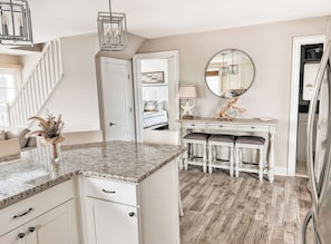 Prepare your favorite meals in the spacious, fully equipped kitchen.