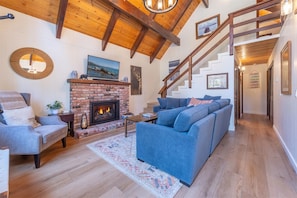 Living Room with Updated Furnishings