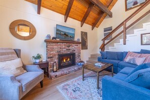 Living Room with Gas Fireplace