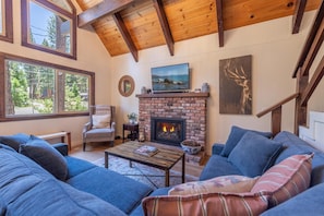 Living Room with Updated Furnishings