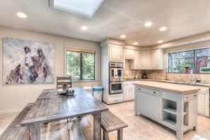 Updated Kitchen, Dining Room Table