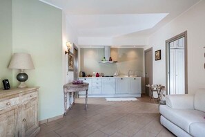 Kitchen, Living Room