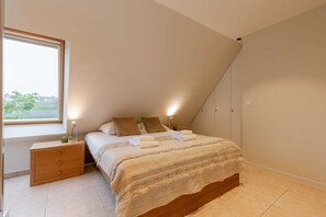 First bedroom with double bed