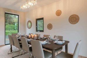 Large dining area