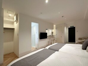 Bed setting side view