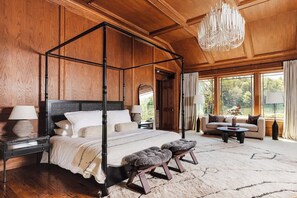 King Primary Suite of the Family Wing. Stunning. 