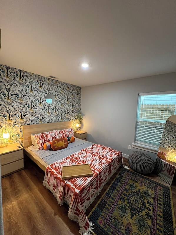 Downstairs queen bedroom