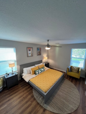 Upstairs King bedroom