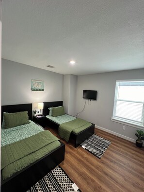 Upstairs twins bedroom