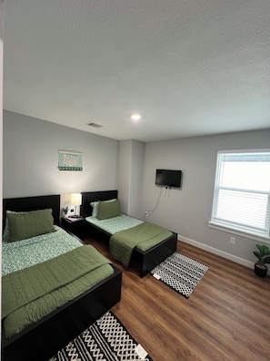 Upstairs twins bedroom