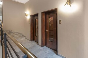 Interior entrance
