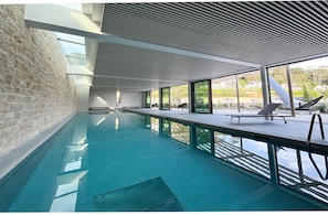 Heated indoor pool