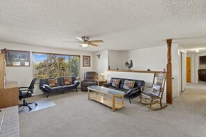 Enjoy a spacious area perfect for gathering