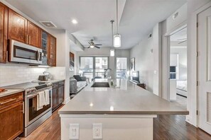 Midtown Atlanta 1 Bedroom Kitchen