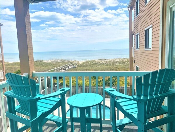 Ocean View from Balcony