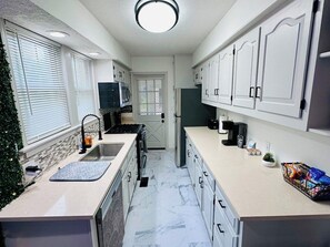 Beautifully renovated kitchen with all the amenities of home