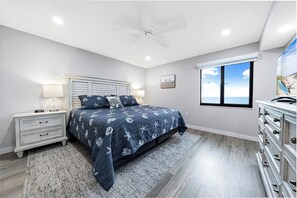 Wake up to Atlantic Ocean views from the master bedroom