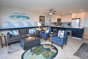 Open Concept Living room & Kitchen