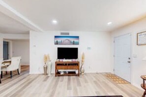 Living room tv and game console living r