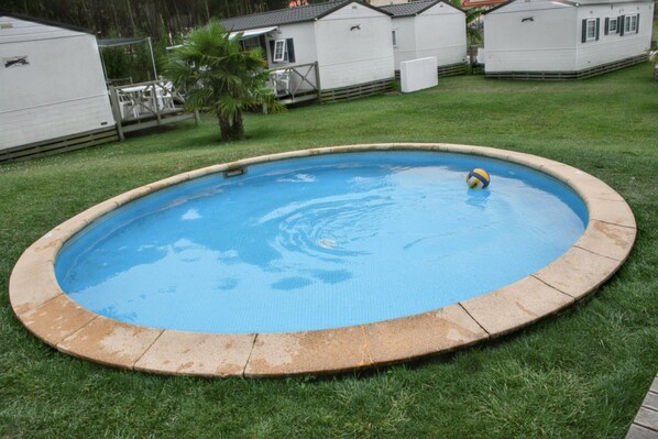 Vue sur piscine
