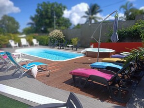 Swimming pool view