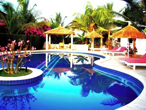 Swimming pool view
