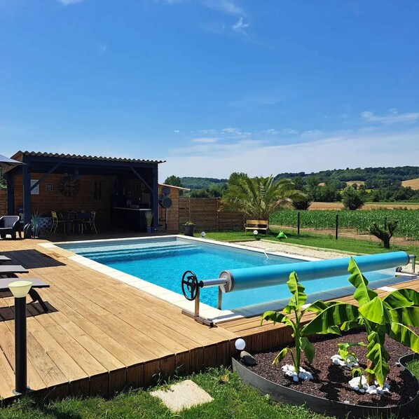 Swimming pool view