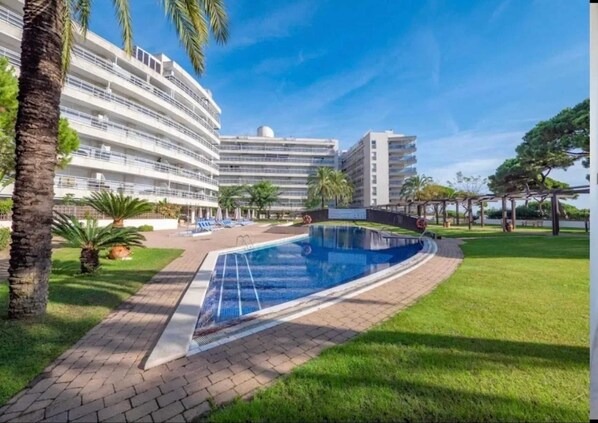 Swimming pool view
