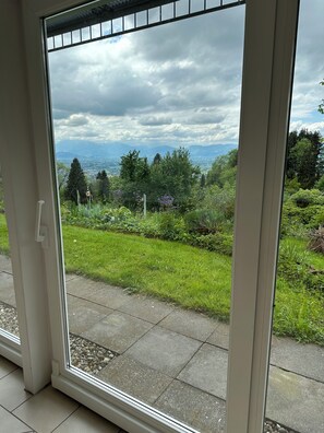 Ausblick Wohn Esszimmer
