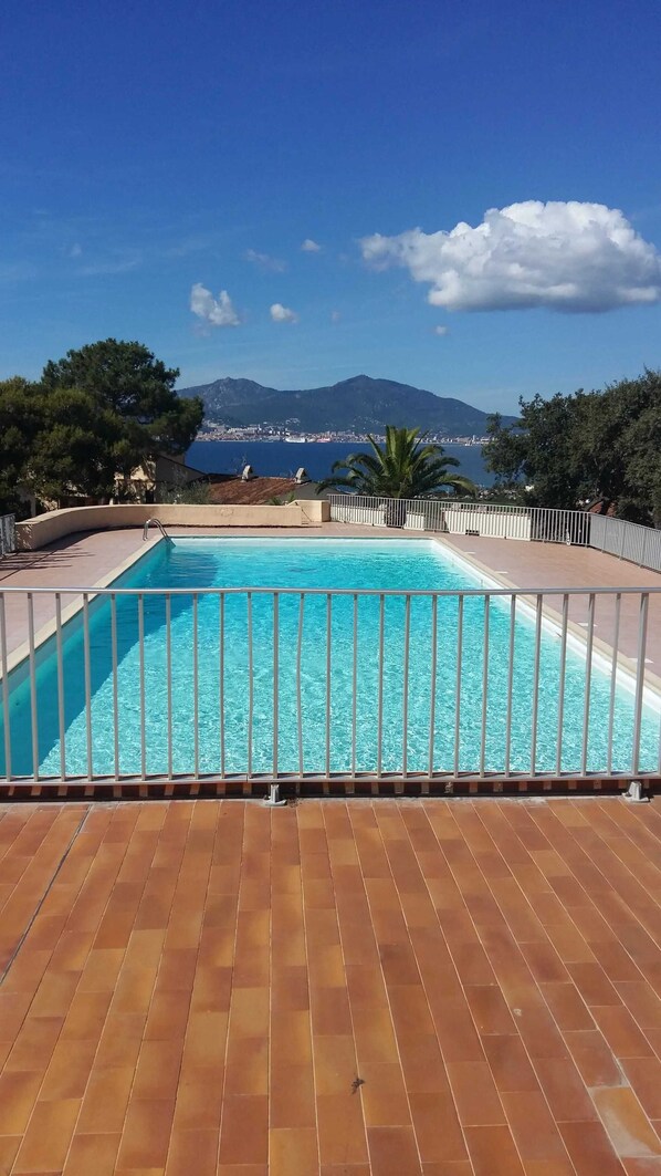 Swimming pool view