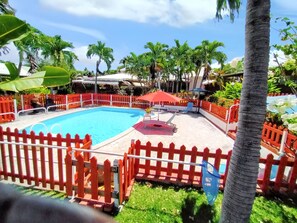 Swimming pool view