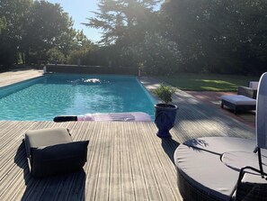 Vista a la piscina