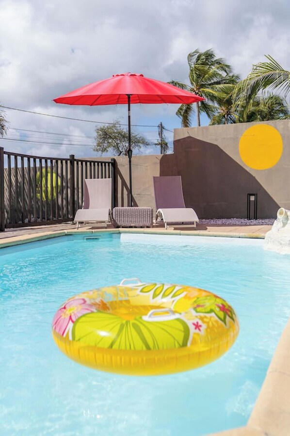 Swimming pool view