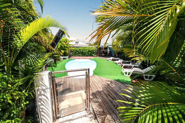 Swimming pool view