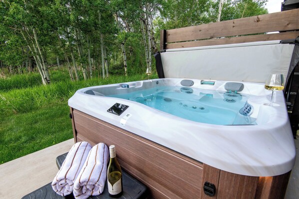 Bubbelpool utomhus