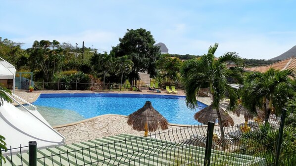 Swimming pool view
