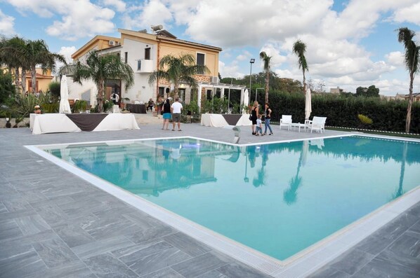 Swimming pool view