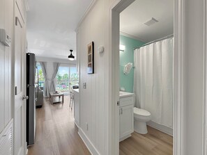 Main Hallway at Sea Cabin 214A, Isle of Palms, SC | IOP Escapes