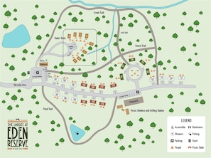 Carte de l’hébergement