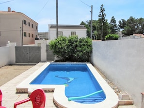 Vue sur piscine