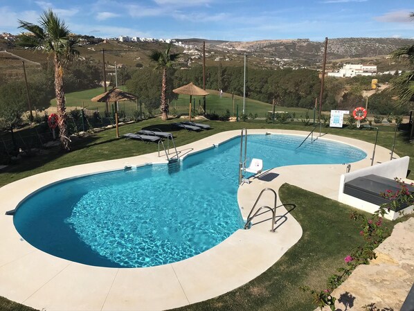 Swimming pool view