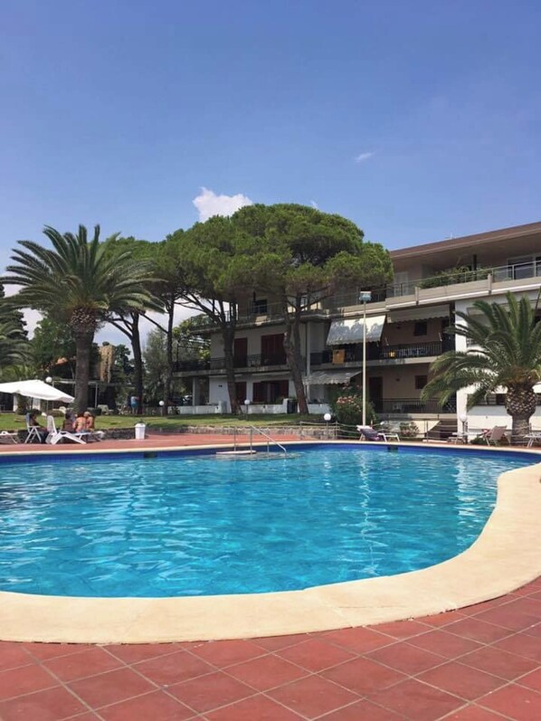 Swimming pool view