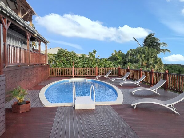Swimming pool view