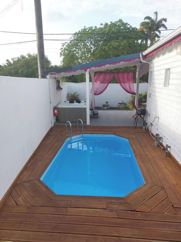Swimming pool view