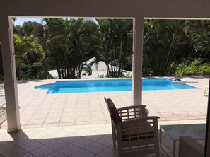 Swimming pool view