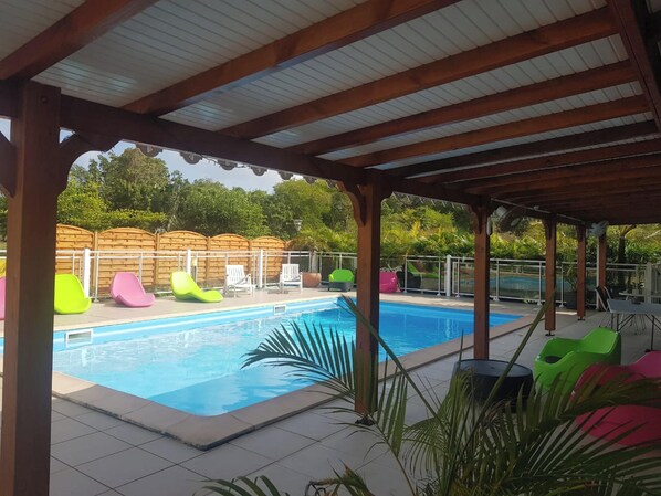 Swimming pool view