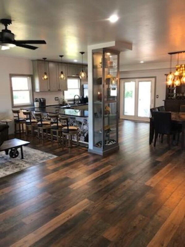 Open concept main level