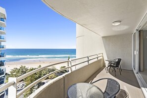 Spectacular ocean view from the balcony