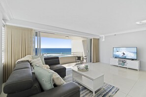 Cozy living room area for the guests to relax