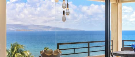 Stunning views from entire dining/living area